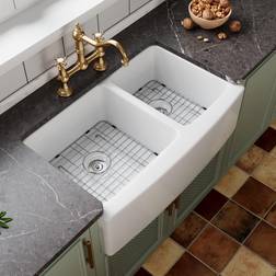 DeerValley DV-1K705 Farmhouse Apron Kitchen Sinks Fireclay