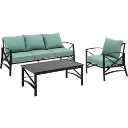 Crosley Kaplan Mist Oil Outdoor Lounge Set