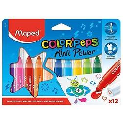 Maped Fasermaler COLOR, PEPS Mini Power, 12er Kartonetui