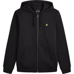 Lyle & Scott Zip Through Hoodie - Black