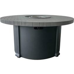 TK Classics FP35077-D915 48" Round Propane Fire Pit with Protective
