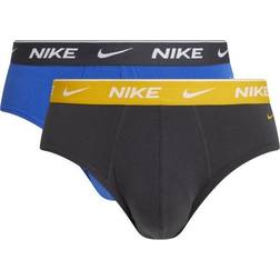 Nike 2-pak Everyday Cotton Stretch Brief Grey/Yellow