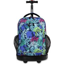 J World New York Sunny Rolling Backpack