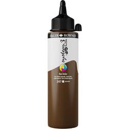 Daler Rowney System 3 Fluid Acrylic Raw Umber 250ml