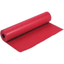 Pacon Rainbow Lightweight Duo-Finish Kraft Paper Roll, 3-Feet by 1000-Feet, Scarlet (63030)