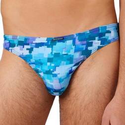 Bruno Banani Herren String Pixel Star Boxershorts, Pixel Star Print