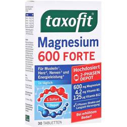 Taxofit Magnesium 600 Forte Depot Tabletten