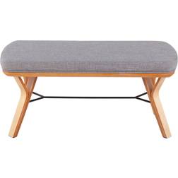 Lumisource Folia Collection BC-FOLIA Settee Bench