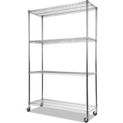 Alera 4-Shelf NSF Certified Wire Kit Shelving System