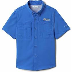 Columbia Boy's PFG Tamiami Short Sleeve Shirt - Vivid Blue (1675321)