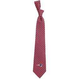 Eagles Wings New England Patriots Gingham Tie