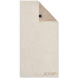 Joop! Classic Doubleface Badezimmerhandtuch Beige (100x50cm)