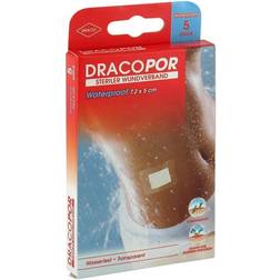Draco waterproof Wundverband 5x7,2 steril 5 St.