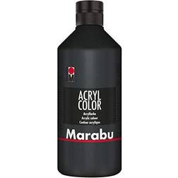 Marabu 073 Acrylfarbe schwarz 500,0 ml