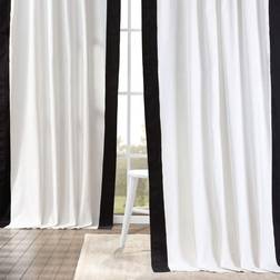 EFF HPD Half Price Drapes PRCT-VC1716-108 Vertical Colorblock Panama