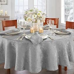 Villeroy & Boch Caiden Elegance Damask Tablecloth Silver