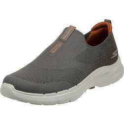 Skechers Men's Gowalk 6-Stretch Fit Slip-On Athletic Performance Walking Shoe, Taupe