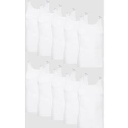 Hanes Men 6-Pack Tagless ComfortSoft Tank 372AP6