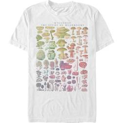 MUSHROOM Ombre Studies Unisex Tee White