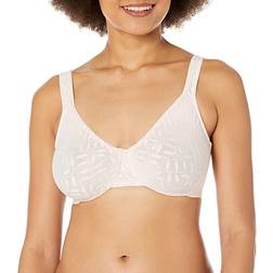 Olga Sheer Leaves Minimizer Bra