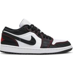 Nike Air Jordan 1 Low SE W - White/Black/Gym Red