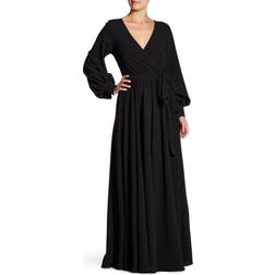 MEGHAN LA Lilypad Maxi Dress - Black
