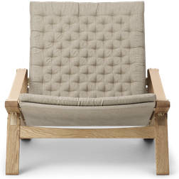 Carl Hansen & Søn FK11 Plico Oiled Oak/Natural Lounge Chair 29.1"