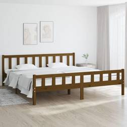 vidaXL Bed Frame Honey Sängram