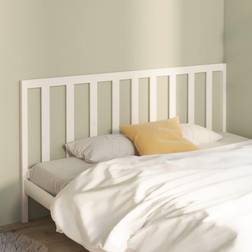 vidaXL white, 186 Pine Bed Sänggavel