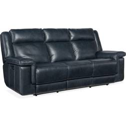 Hooker Furniture B0C6B4F58V Blue Sofa 87.5" 3 Seater