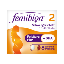Vitamine + Mineralstoffe, 2 Schwangerschaft Tabletten Kapseln, St.