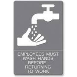 Sign Employees Wash Hands Sign