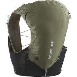 Salomon Trail Running Backpacks and Belts Adv Skin 12 Grape Leaf/Black Green