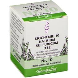 Bombastus-Werke AG BIOCHEMIE 10 Natrium sulfuricum D 12