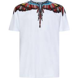 Marcelo Burlon Grizzly Wings Regular T-shirt - White Red