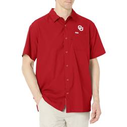 Columbia Men's PFG Slack Tide Camp Shirt Alabama- Red