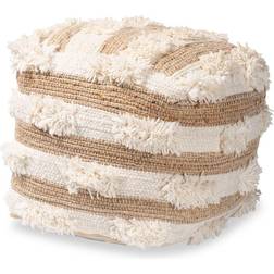 Baxton Studio Basque Moroccan Pouffe