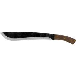 Condor Jungolo 13.5-Inch Steel Blade with Walnut Handle Handcrafted Welted Leather Brown Brown Machete