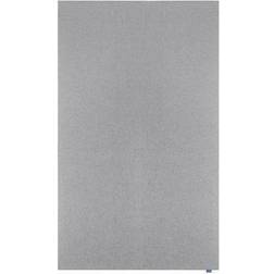 Legamaster Akustik-Pinboard Wall-Up 200x119,5cm quiet grey