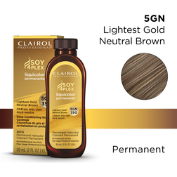 Clairol Professional Permanent Liquicolor for Dark Hair Color, 5gn Light Gold Neutral