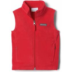 Columbia Boys' Steens Mountain Fleece Vest - Red