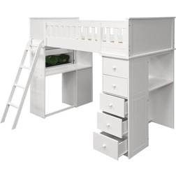 Acme Furniture Willoughby Collection 10970W Loft Bunk Bed