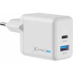 Xlayer Powercharger 38W Ladeadapter weiß, 38 Watt