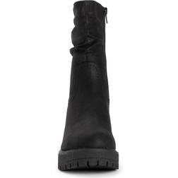 Muk Luks Women's Riser Pop Boots, Black
