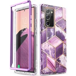 i-Blason Cosmo Series Case Designed for Galaxy Note 20 Ultra 5G 2020 Release Protective Bumper Marble Design Without Built-in Screen Protector