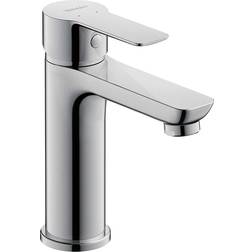 Duravit A.1 Waschtischarmatur, Auslauf Höhe 109 mm, Wasserhahn Bad, Waschbecken Chrom