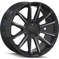 Mayhem Crossfire 8109 Gloss Black 22X9.5 5/150 ET25 CB110