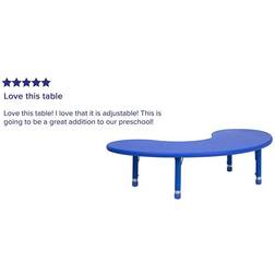 Flash Furniture Blue Preschool Activity Table