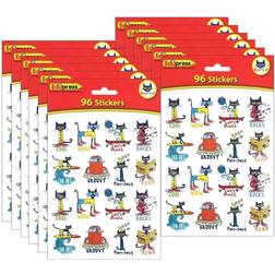 Edupress Pete the Cat Stickers, 96/Pack, 12 Packs EP-63935-12 Quill