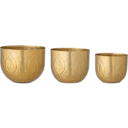 Bloomingville Set of 3 Bati Flowerpots